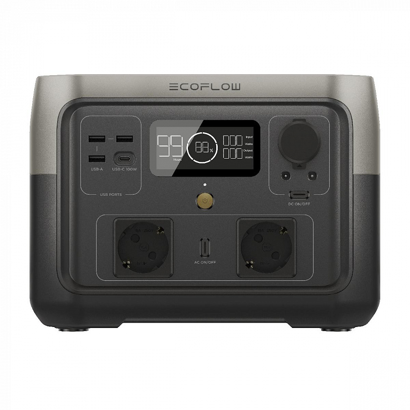 Портативная зарядная станция EcoFlow RIVER 2 Max