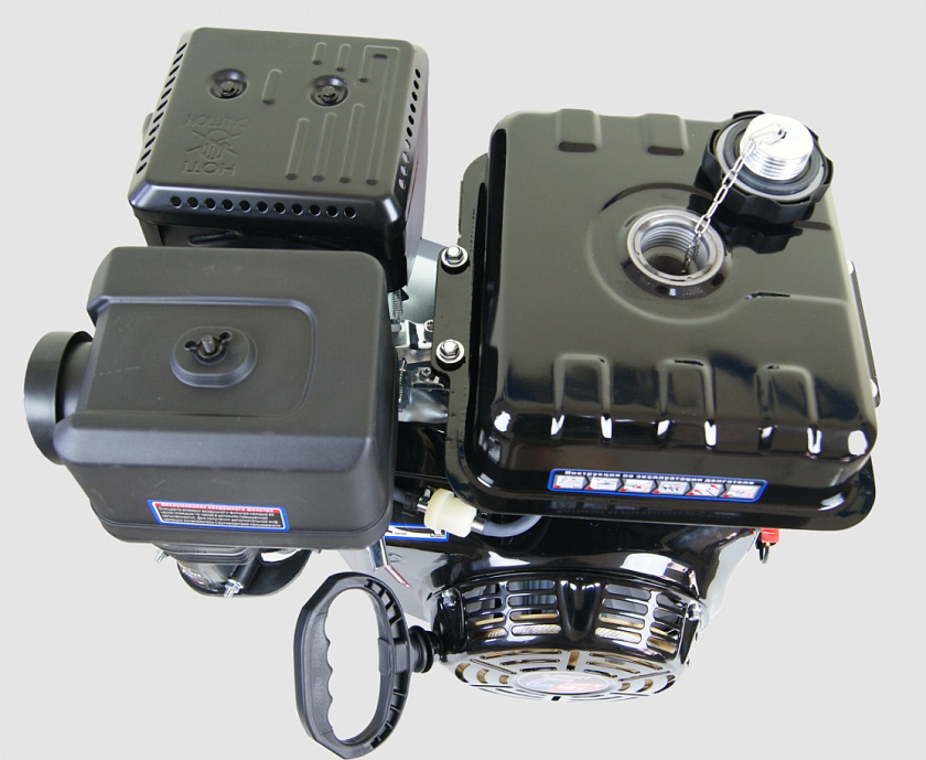 Бензиновый двигатель Lifan 190F-C PRO (15 л.с., вал 25 мм) катушка 3 А 12В