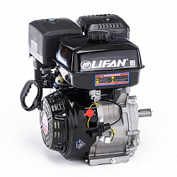 Бензиновый двигатель Lifan 190F (15 л.с., вал 25 мм) катушка 3 А 12В