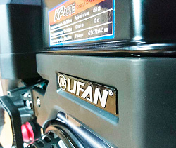 Бензиновый двигатель Lifan KP460E (192FD-2T) 20 л.с., вал 25 мм, с электростартером, катушка 18 А 12В
