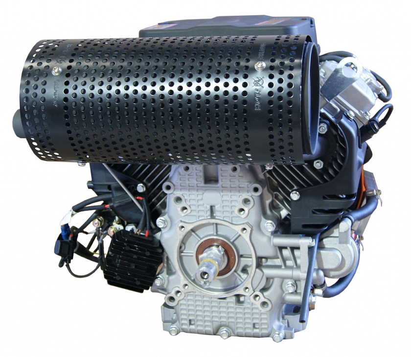 Бензиновый двигатель Lifan 2V80F-A 20A (29 л.с., вал 25 мм), с электростартером, катушка 20 А 12В